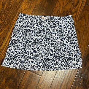Jude Connolly Navy Blooms Skort w pockets